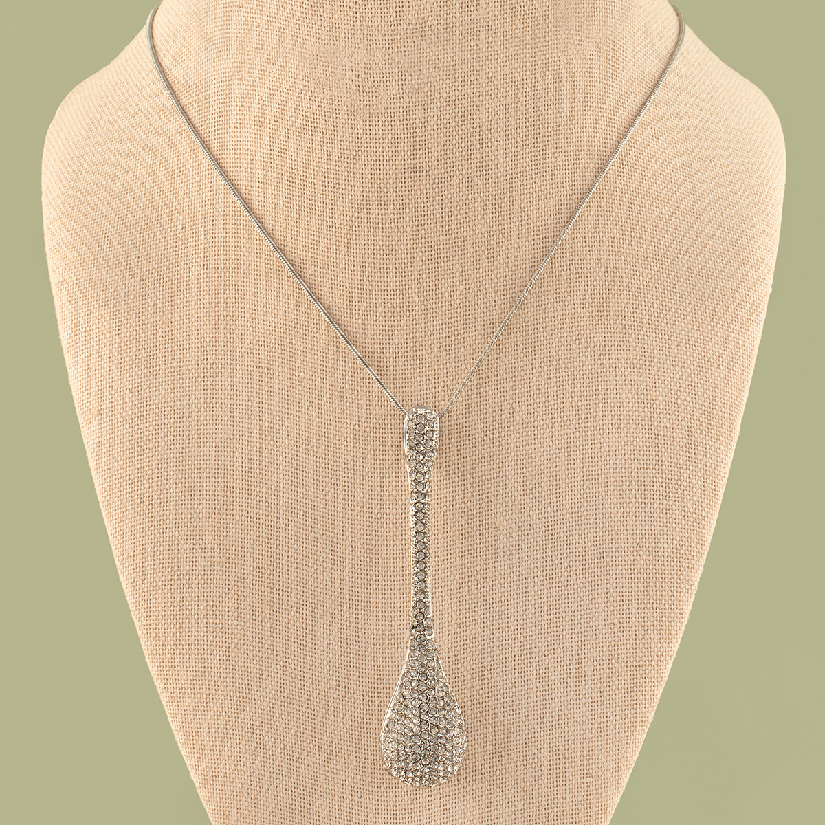 b50 NECKLACE BLING DANGLE .625IN X 2.75IN ; 32IN - 35IN - Click Image to Close