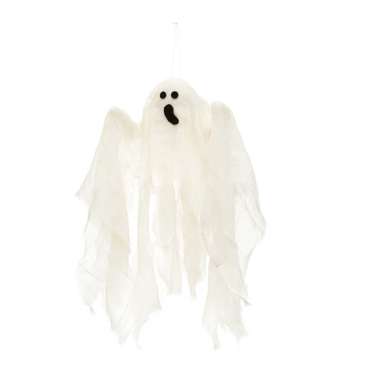b50 GNOME FLYING GHOST WIRED ARMS 11IN X 20IN WHITE/BLACK
