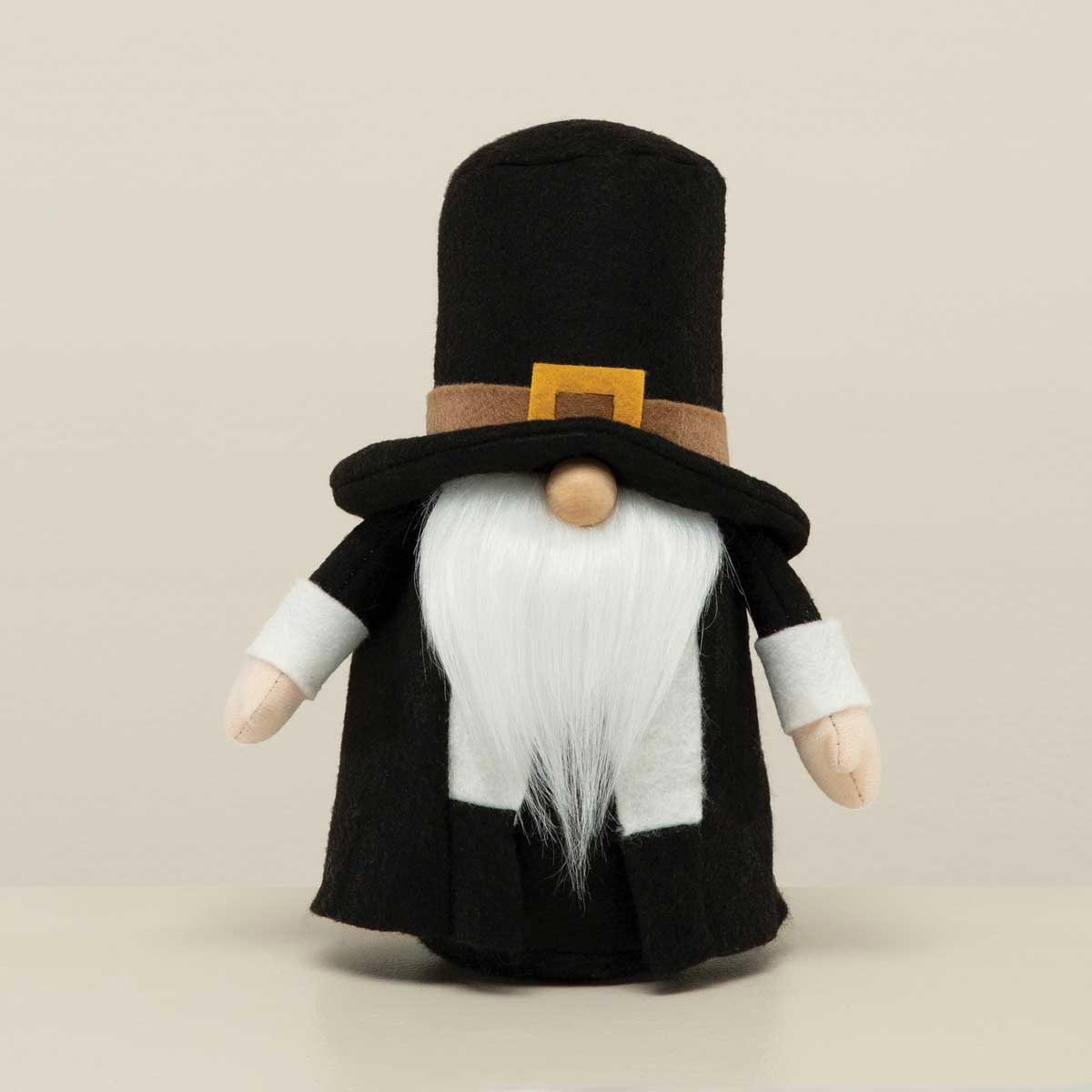 b50 GNOME PILGRIM WITH WAISTCOAT 5.5IN X3.75IN X 9IN BLACK/WHITE - Click Image to Close