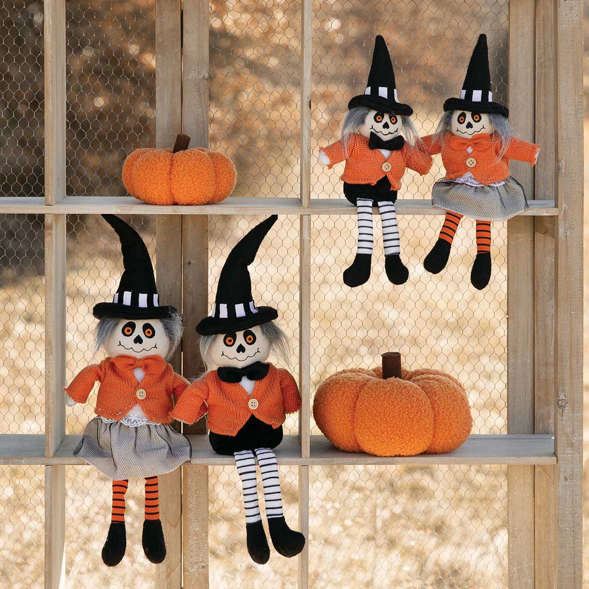 ROSEMARY AND CAIN HALLOWEEN PLUSH COUPLE LARGE - Click Image to Close