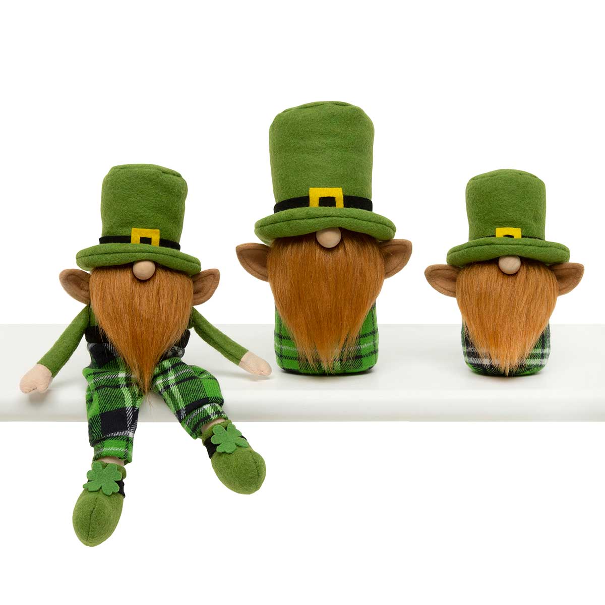 b70 GNOME LEPRECHAUN LARGE 6IN X 5IN X 8.5IN GREEN - Click Image to Close