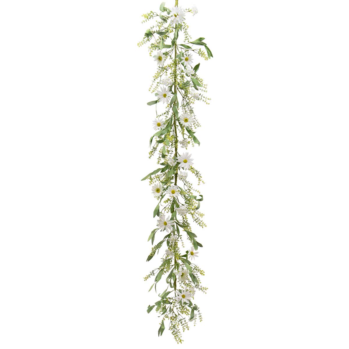 b50 GARLAND DAISY EUCALYPTUS 11IN X 5IN - Click Image to Close