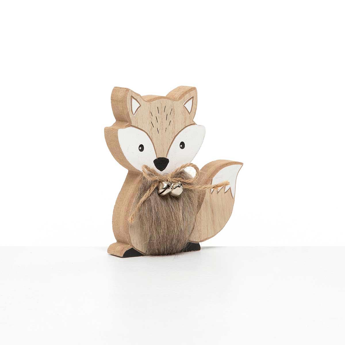 SIT-A-BOUT FOX WITH FEET 4.25IN X .75IN X 4.75IN - Click Image to Close
