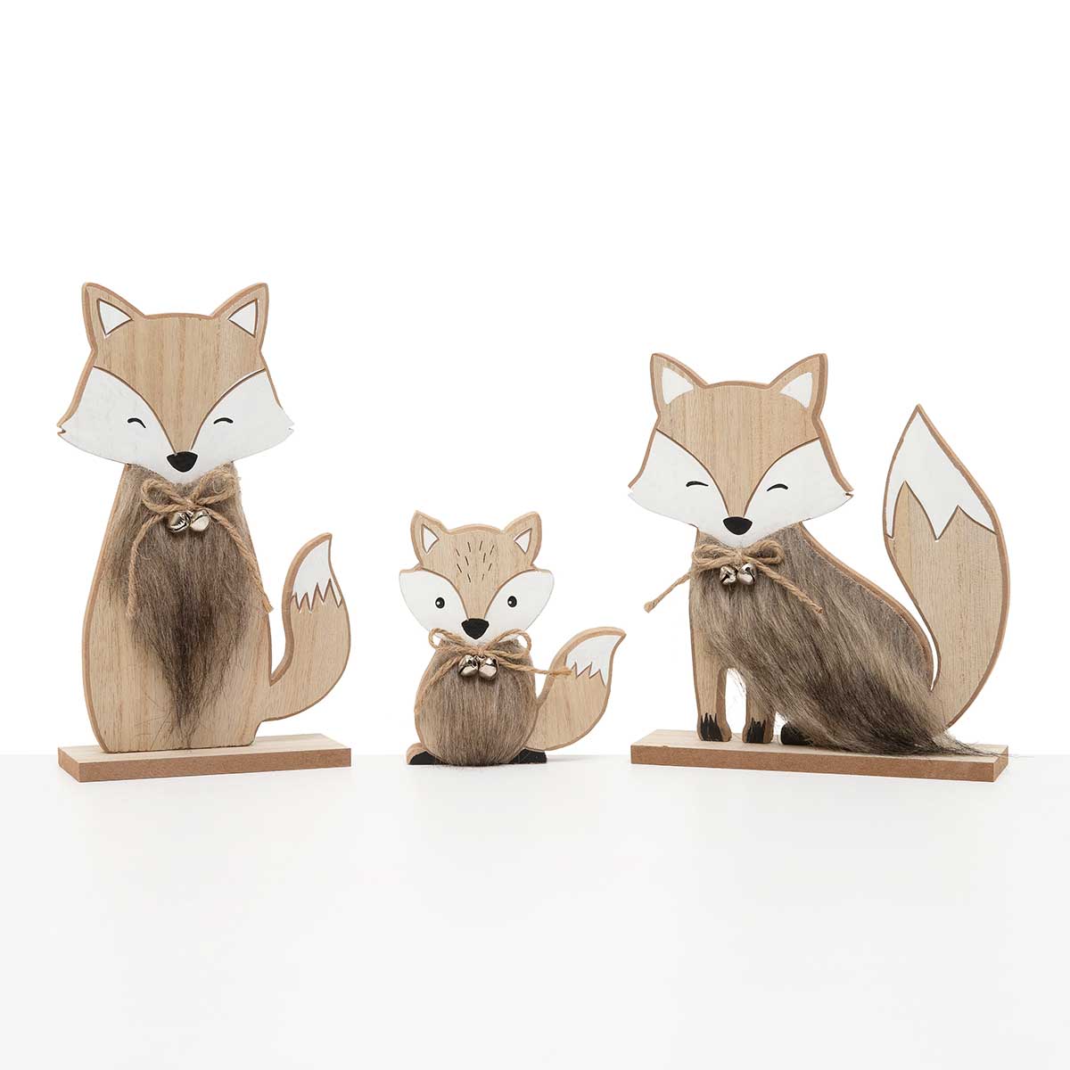 SIT-A-BOUT FOX WITH FEET 4.25IN X .75IN X 4.75IN - Click Image to Close