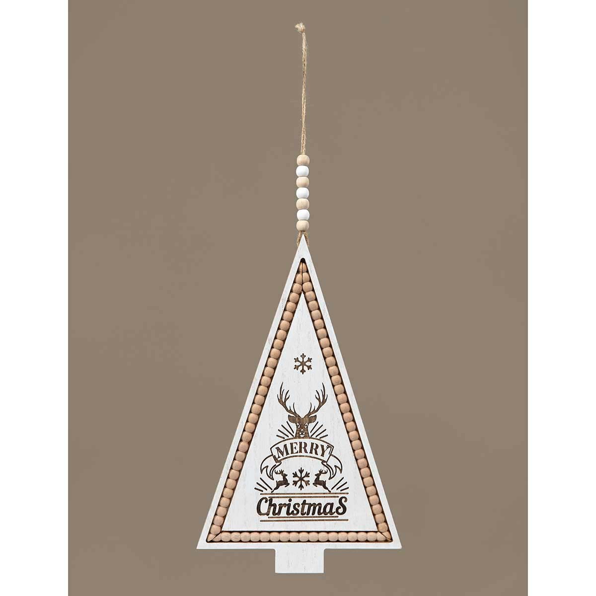 ORNAMENT TREE WITH DEER 6.25IN X .25IN X 11IN - Click Image to Close
