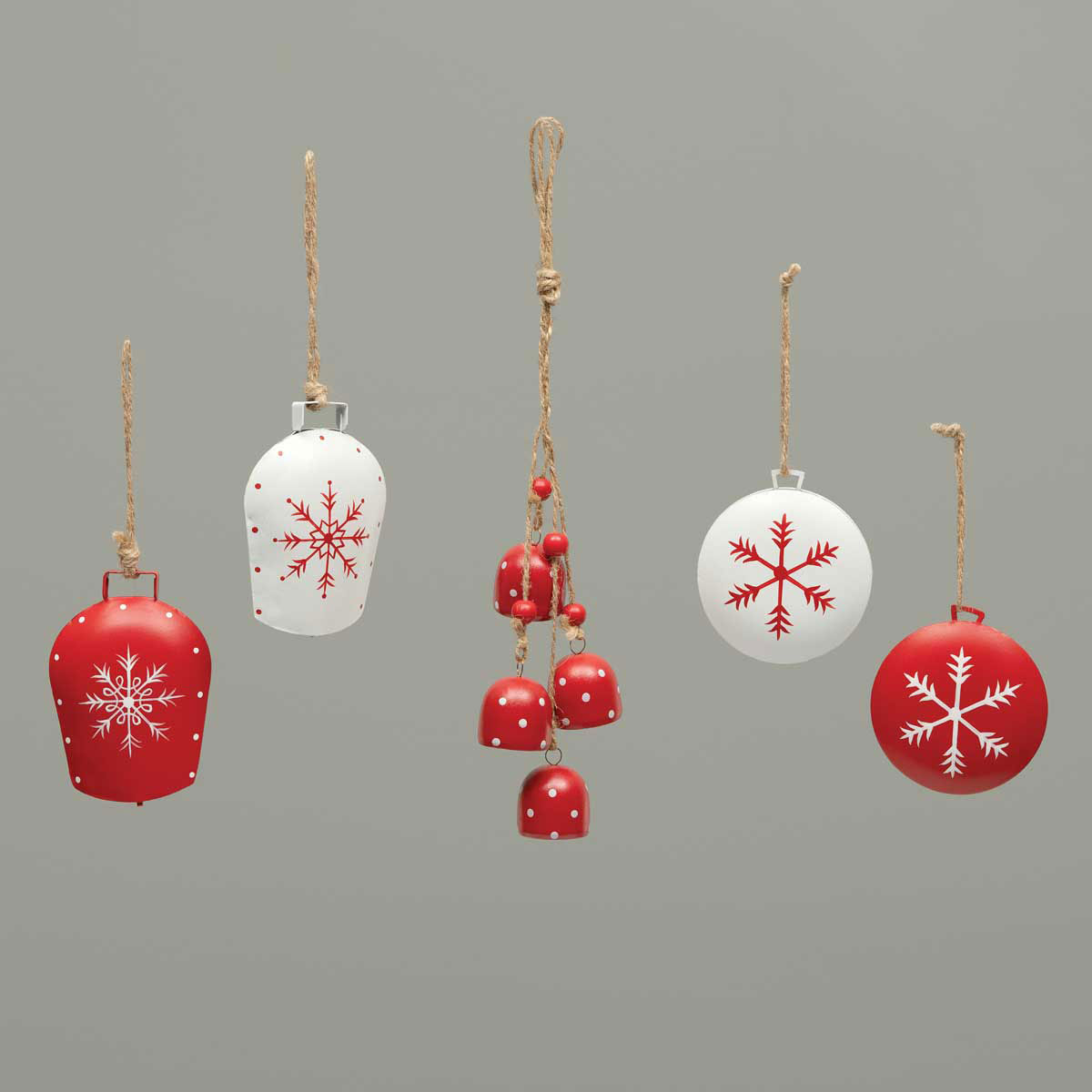 ORNAMENT COWBELL 2 ASSORTED 2IN X 1IN X 3.5IN METAL - Click Image to Close