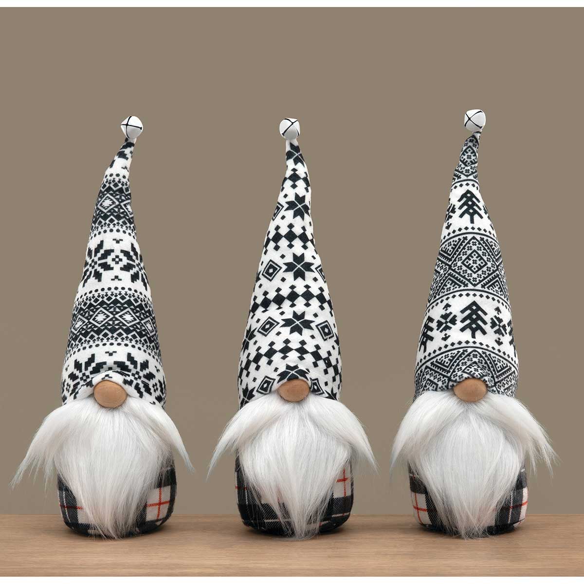 b50 GNOME DANISH 3 ASSORTED LARGE 14IN POLYESTER - Click Image to Close