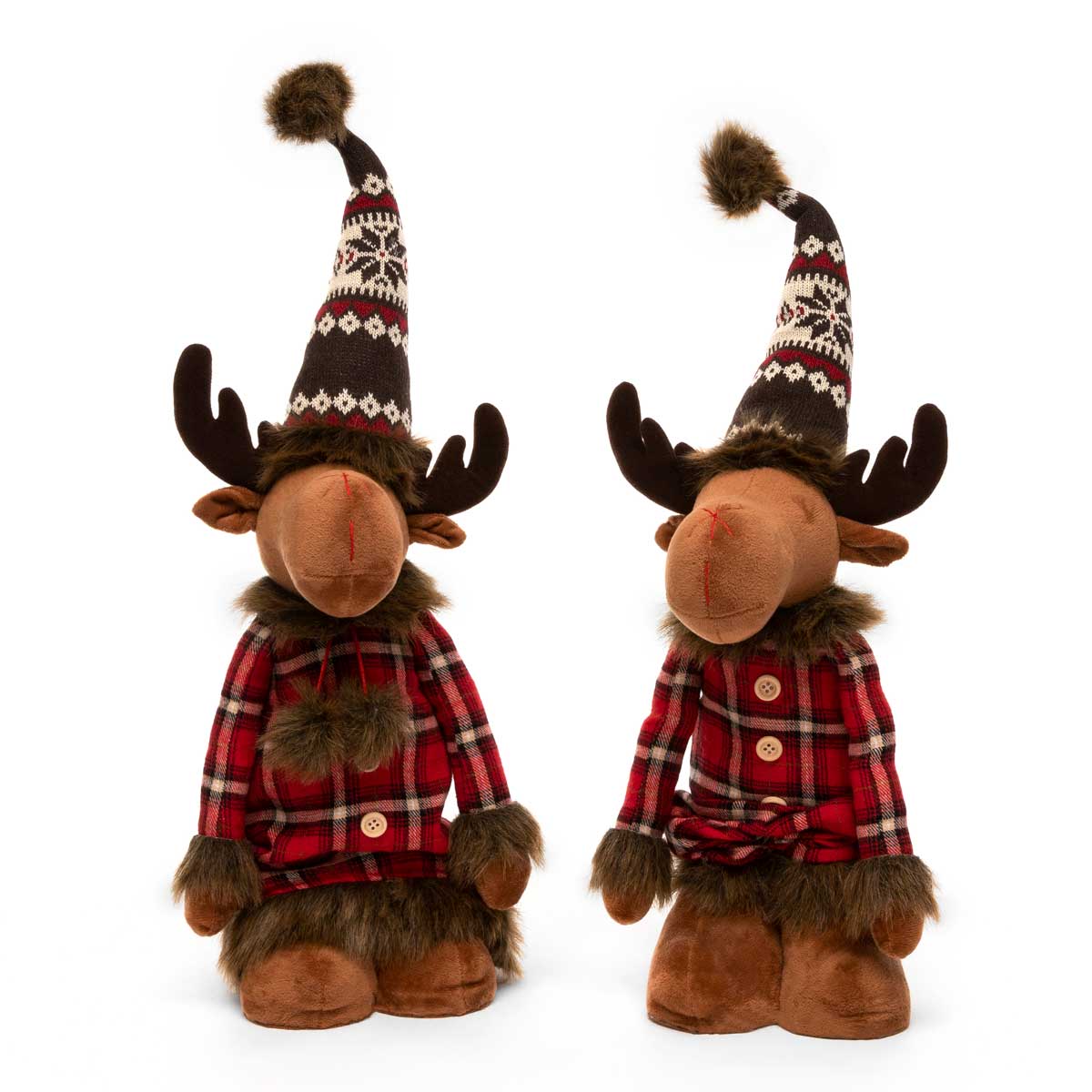 b50 GNOME MOOSE EXPANDABLE 2 ASSORTED 8IN X 5IN X 24IN-30IN - Click Image to Close