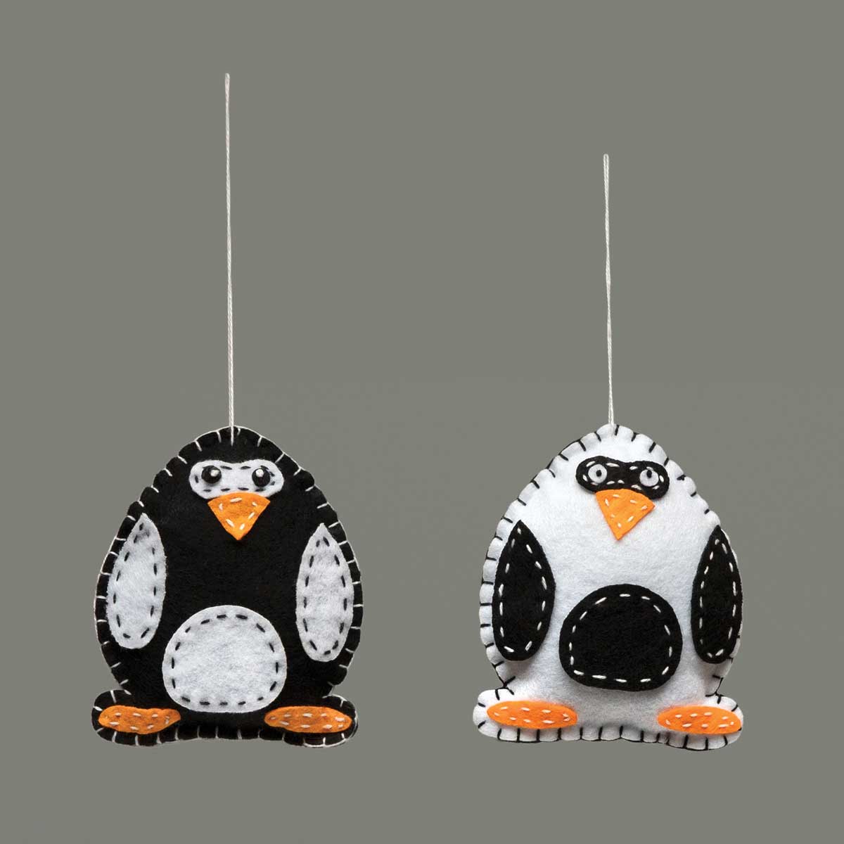ORNAMENT PENGUIN 2 ASSORTED 3IN X 1.25IN X 3.5IN - Click Image to Close