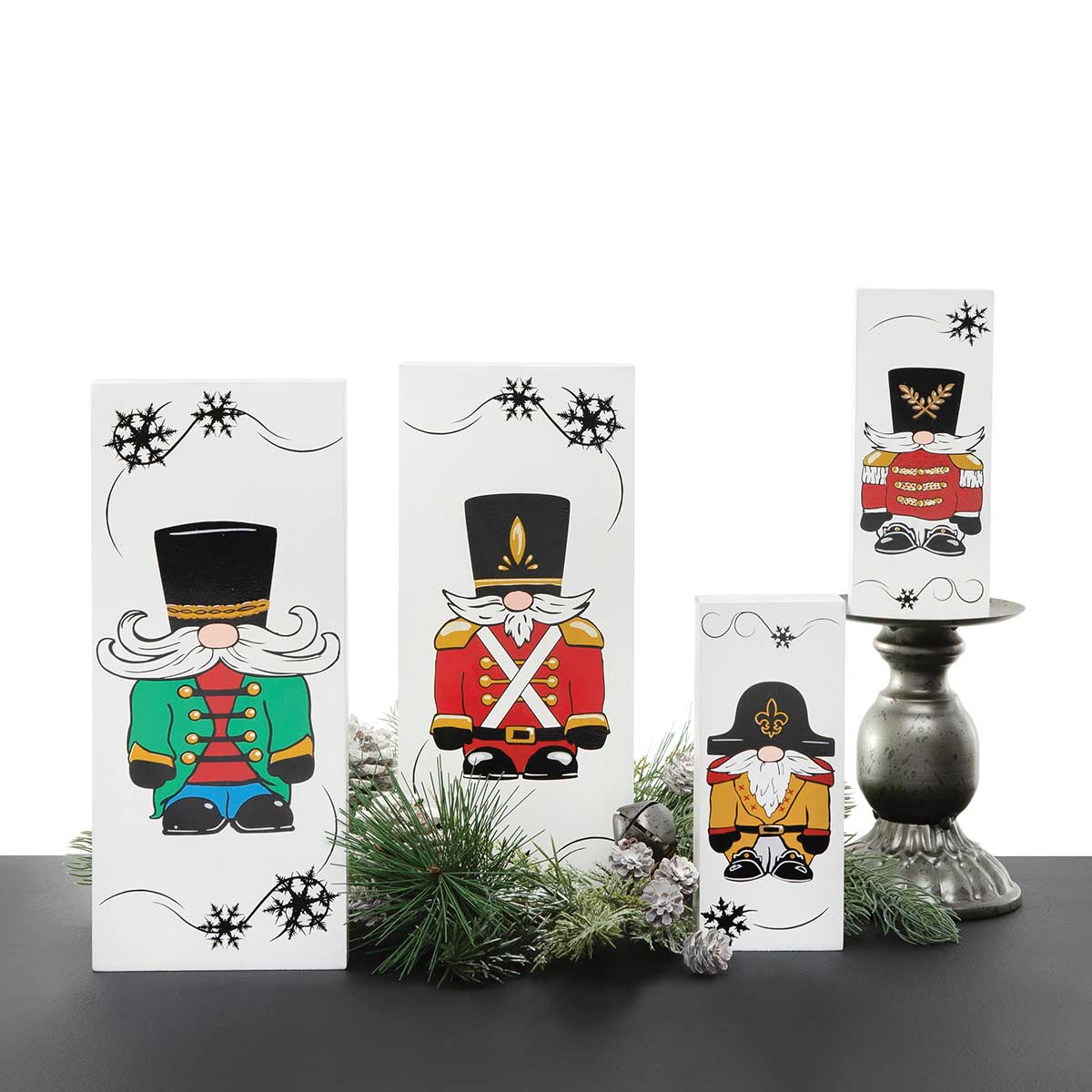 b50 BLOCK NUTCRACKER 2 ASSORTED LARGE 4.25IN X 1IN X 10IN - Click Image to Close