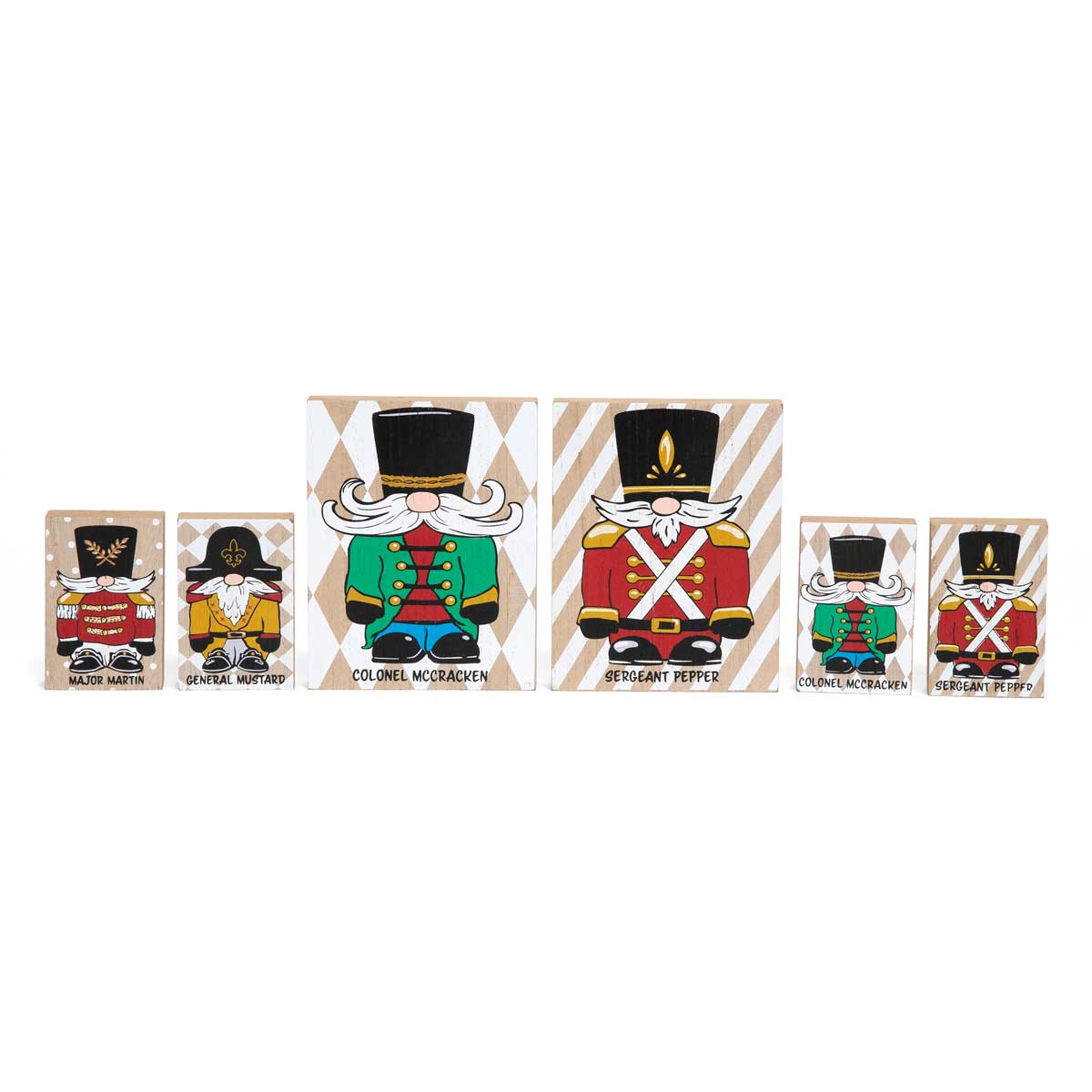 b50 BLOCK NUTCRACKER 2 ASSORTED LARGE 4IN X .75IN X 5IN - Click Image to Close