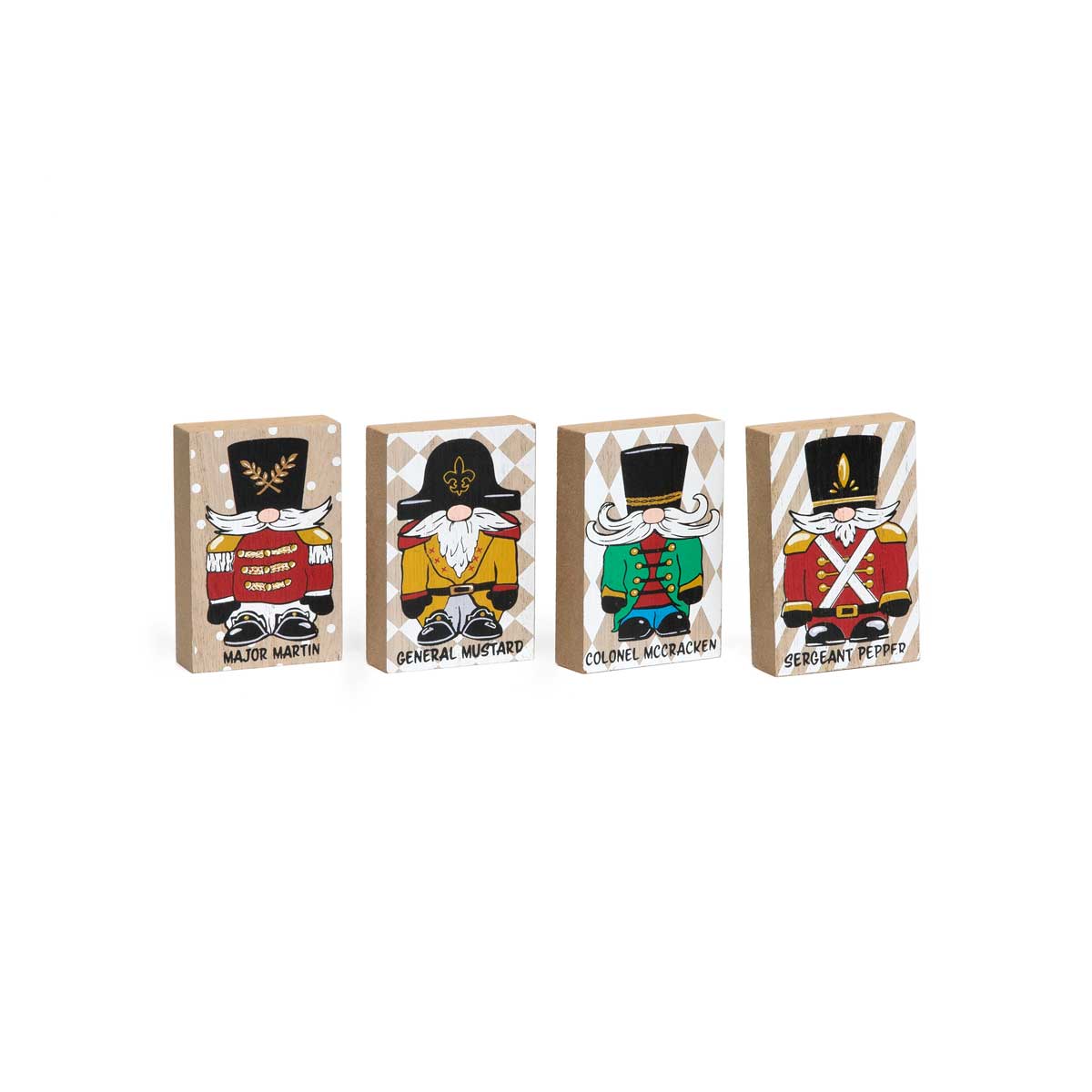 b50 BLOCK NUTCRACKER 4 ASSORTED SMALL 2IN X .75IN X 3IN - Click Image to Close