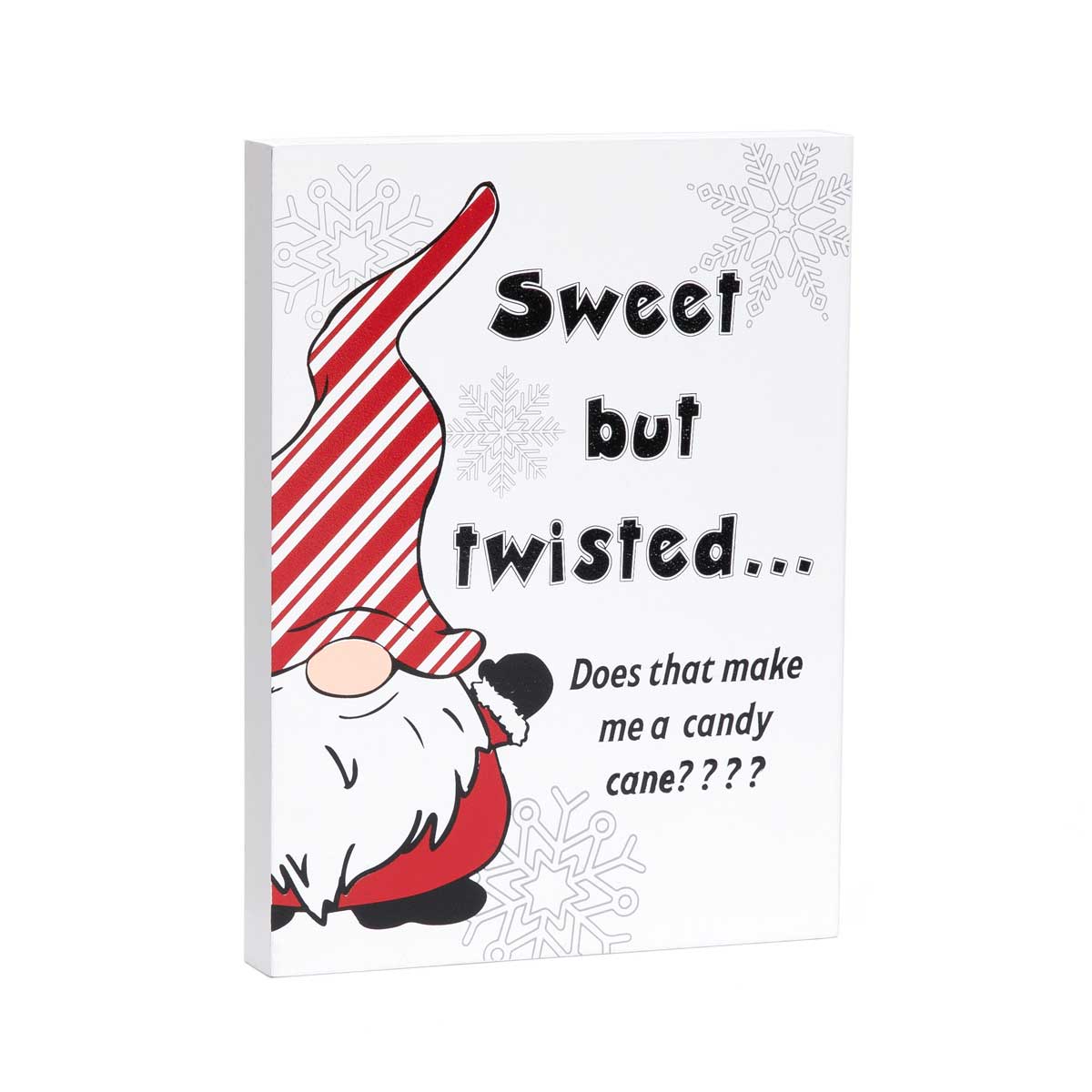 b50 BLOCK SWEET BUT TWISTED GNOME 6IN X .75IN X 8IN - Click Image to Close
