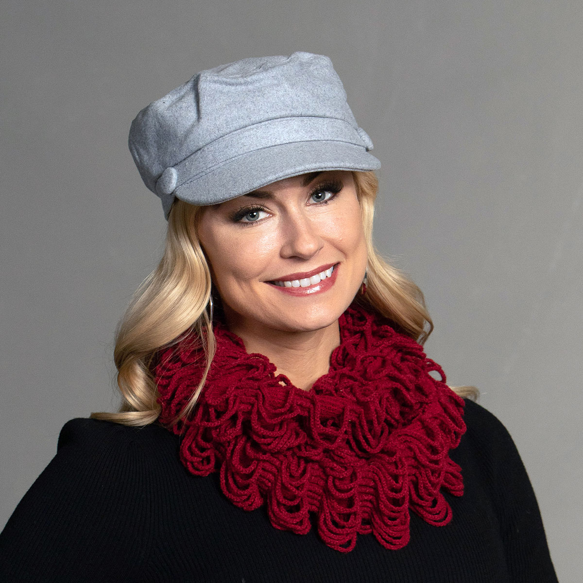 b70 INFINITY SCARF LOOPY BU - Click Image to Close