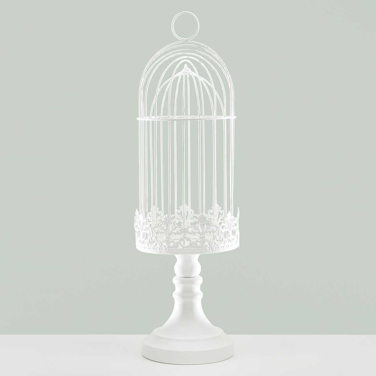 BIRD CAGE WITH REMOVEABLE TOP 6IN X 20.5IN METAL - Click Image to Close