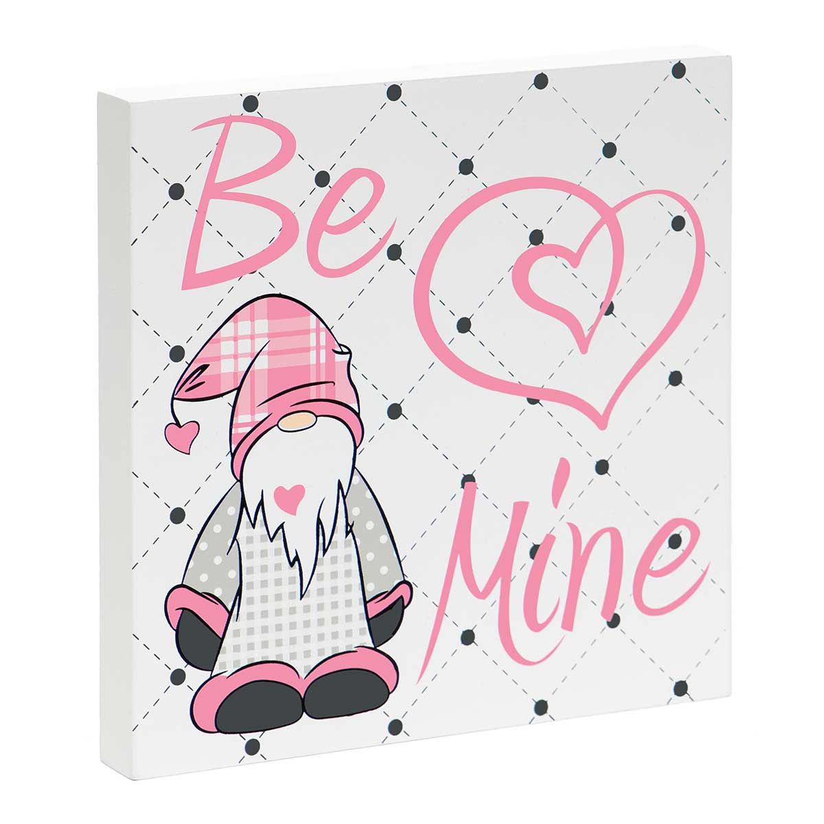 b70 BLOCK BE MINE GNOME 7IN X .75IN X 7IN - Click Image to Close