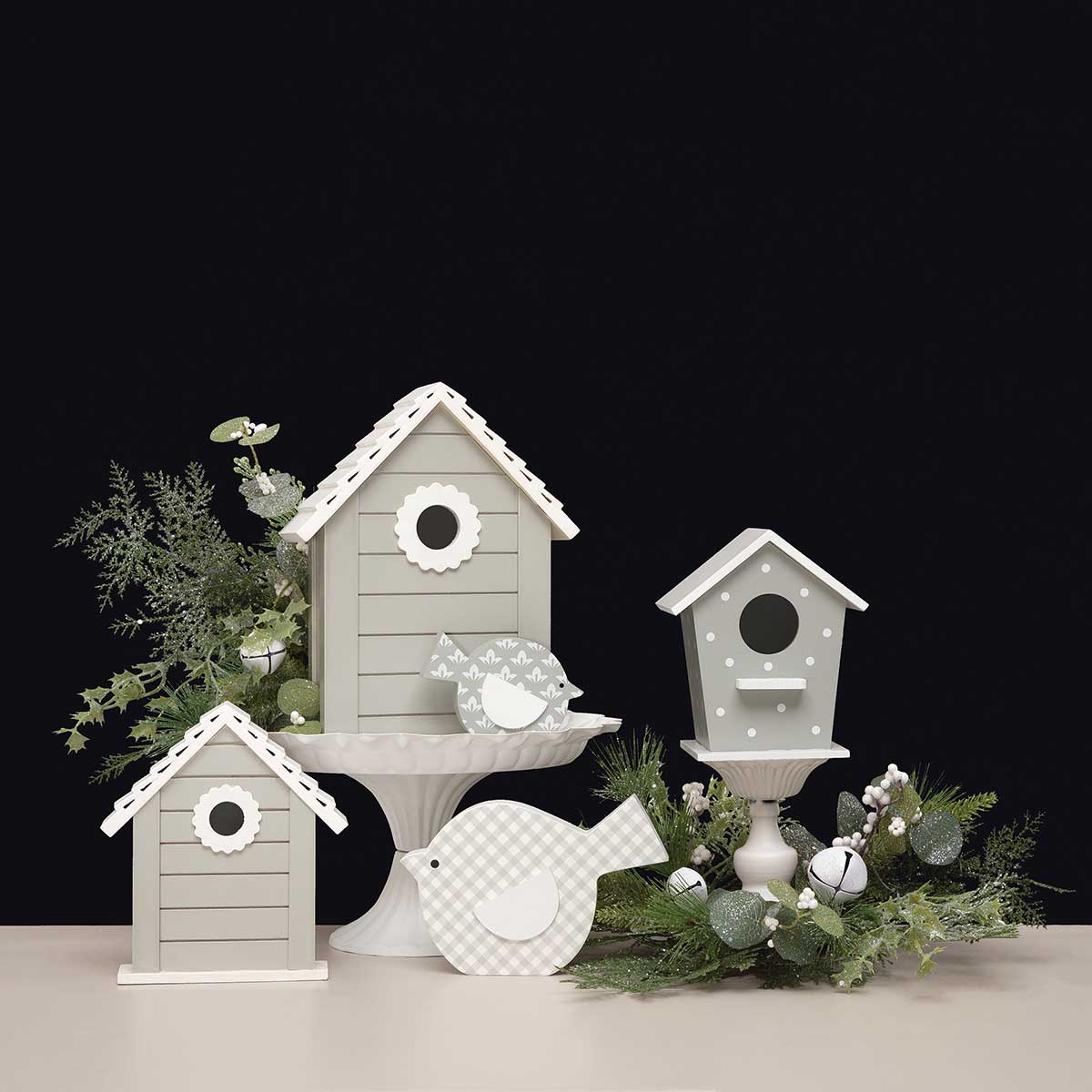 b50 BIRDHOUSE SLAT GREY LARGE 7.75IN X 2.5IN X 10IN WOOD - Click Image to Close