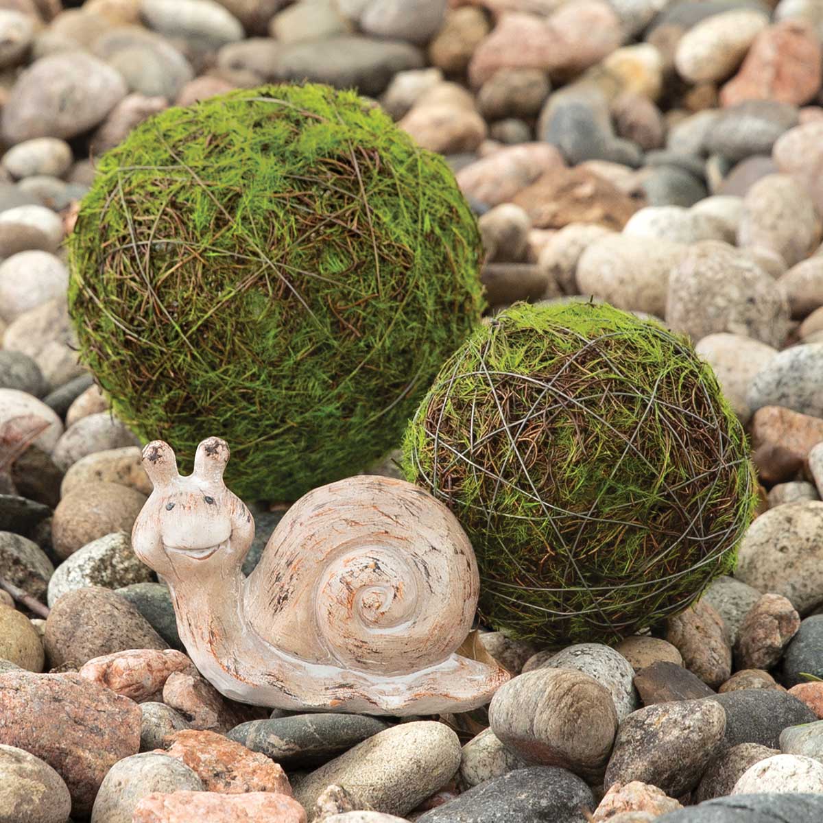TWIG BALL MOSSY LARGE 4.5IN TWIG/WOOD - Click Image to Close