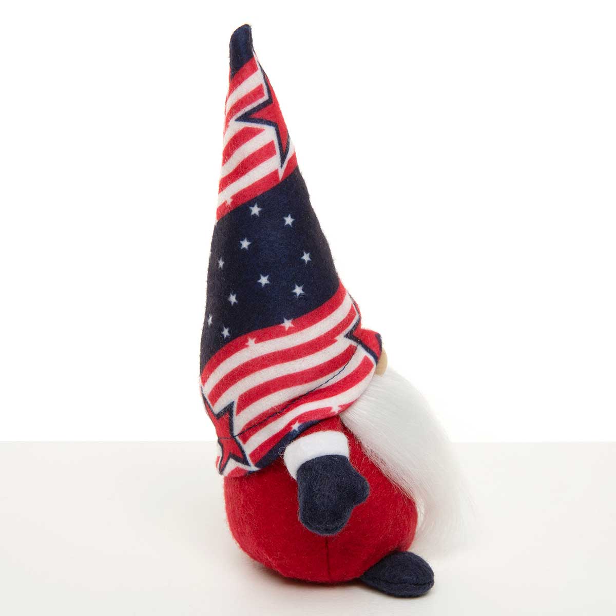 b50 AMERICA STRIPE GNOME RED/WHITE/BLUE WITH WOOD NOSE,