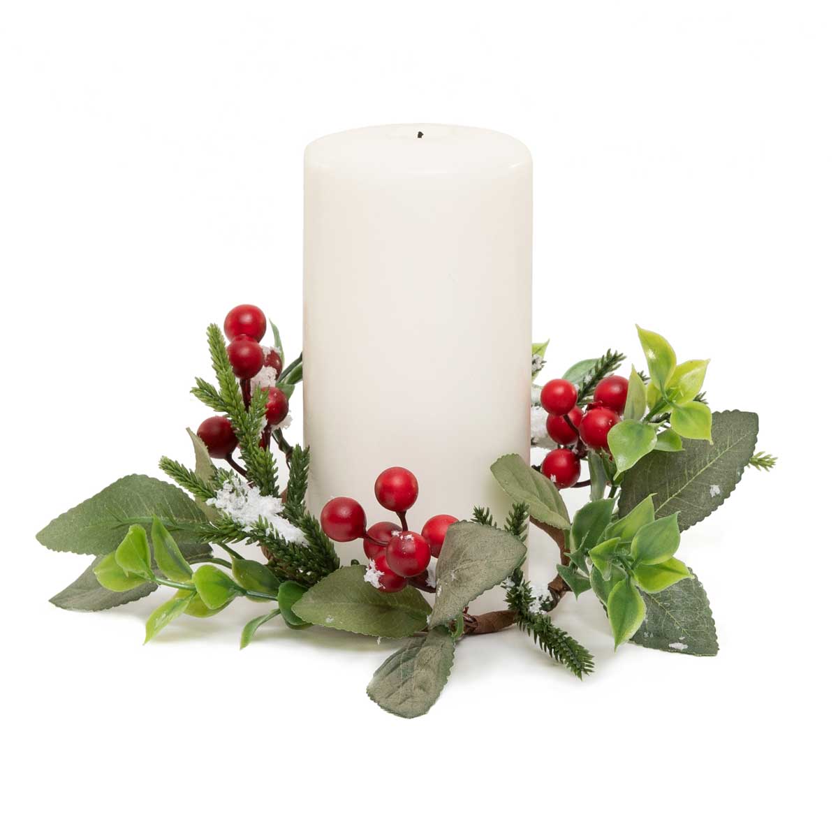 CANDLE RING CHALET CMAS PINE 8IN