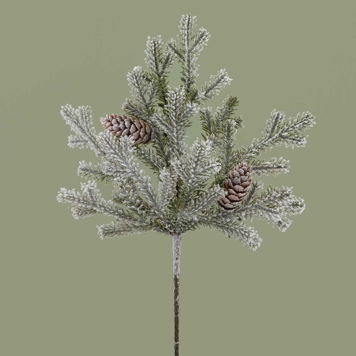 PIK FROSTED EVERGREEN 10IN X 13IN GREEN - Click Image to Close